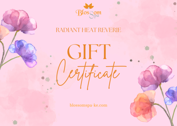 Radiant Heat Reverie Blossom Spa Gift Certificate